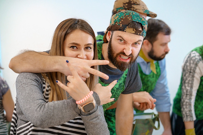 Корпоратив на День строителя в Arkhangelsk с уличными активностями