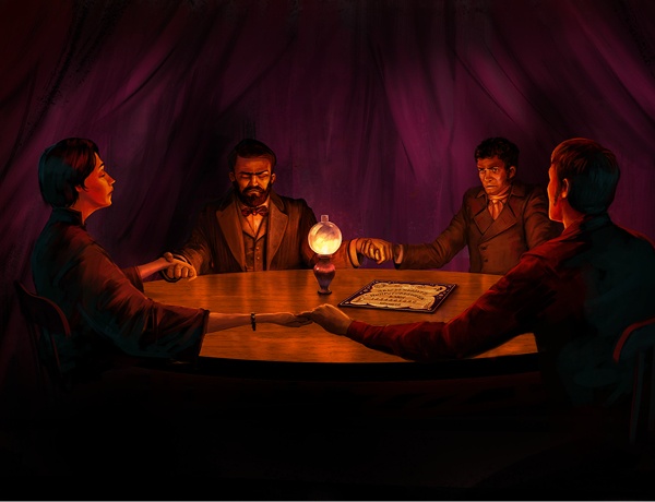 Спиритический сеанс Спиритический сеанс